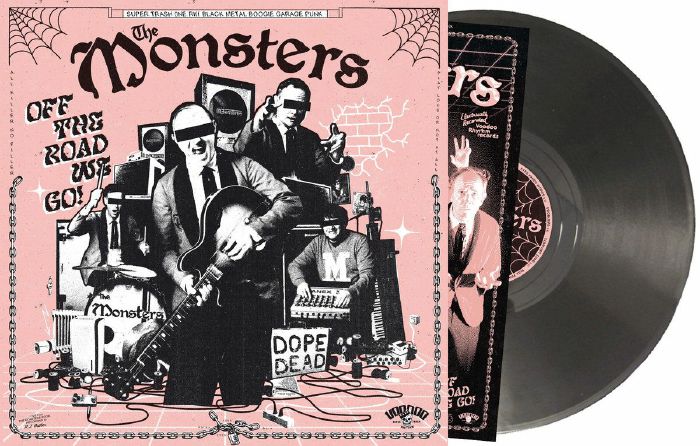 MONSTERS, The - Off The Road We Go! vinyl sleeve
