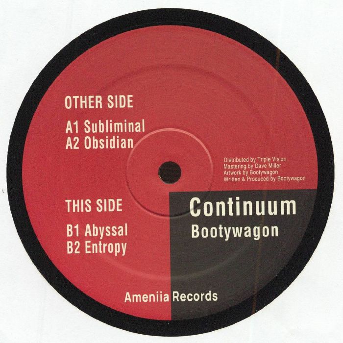 BOOTYWAGON - Continuum vinyl sleeve