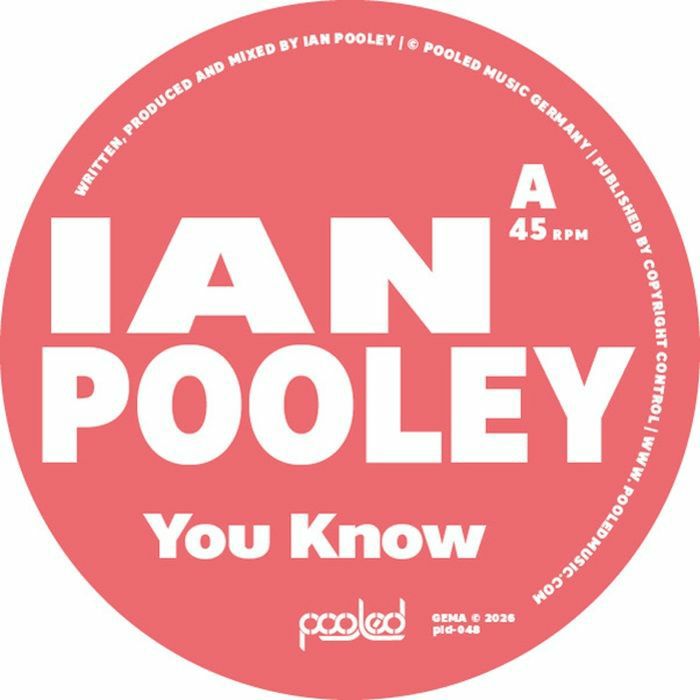 POOLEY, Ian - You Know vinyl sleeve