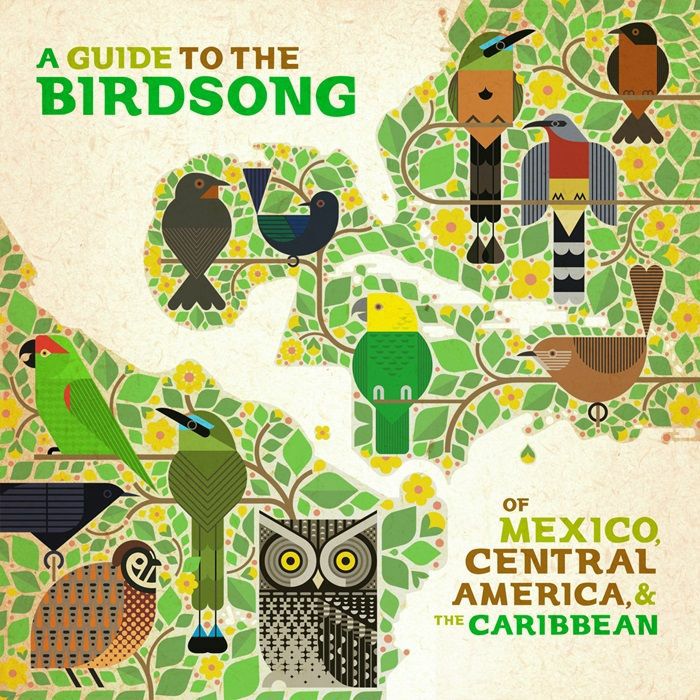 VARIOUS - A Guide To The Birdsong Of Mexico Central America & The Caribbean vinyl sleeve