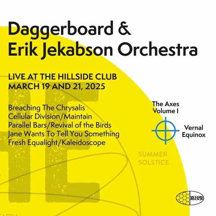 DAGGERBOARD/ERIK JEKABSON ORCHESTRA - Axes Volume I: Vernal Equinox vinyl sleeve