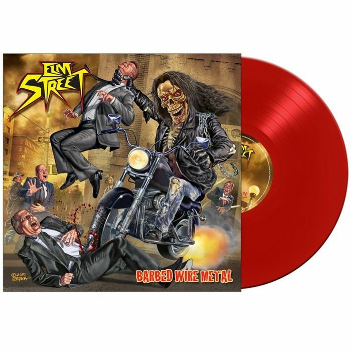 ELM STREET - Barbed Wire Metal vinyl sleeve
