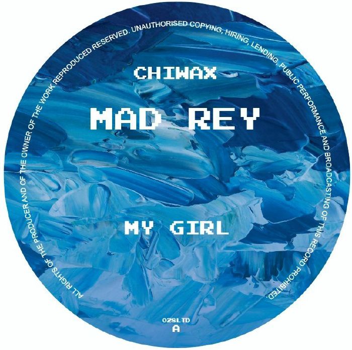 MAD REY - My Girl vinyl sleeve