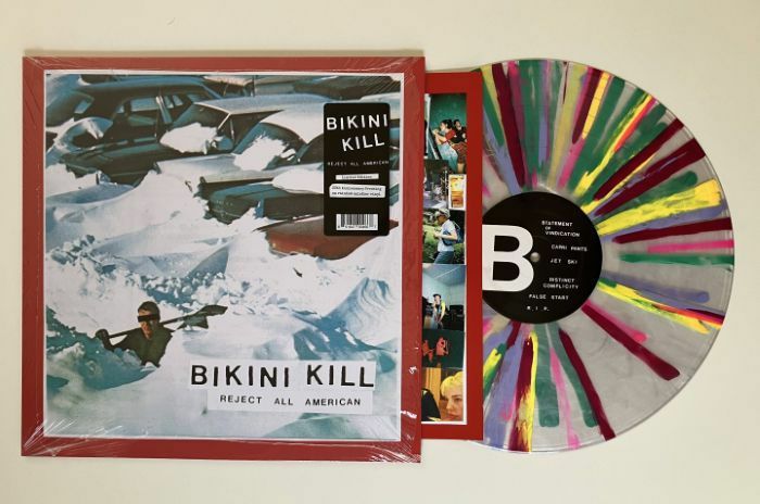 BIKINI KILL - Reject All American (30th Anniversary Edition) vinyl sleeve