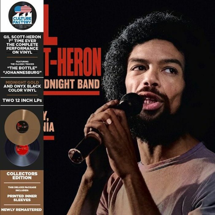SCOTT HERON, Gil/THE MIDNIGHT BAND - Live At Berkeley '78 (Deluxe Edition) vinyl sleeve