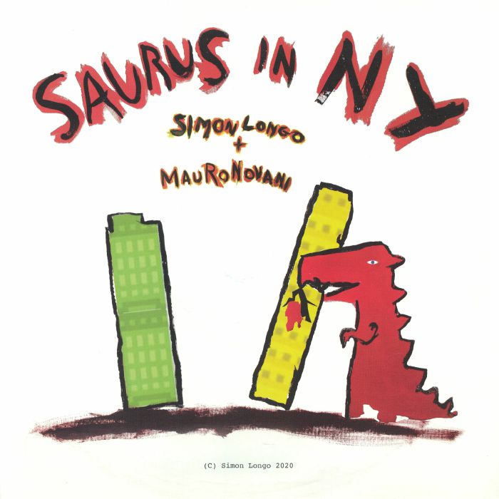 LONGO, Simon - Saurus In NY (reissue) vinyl sleeve