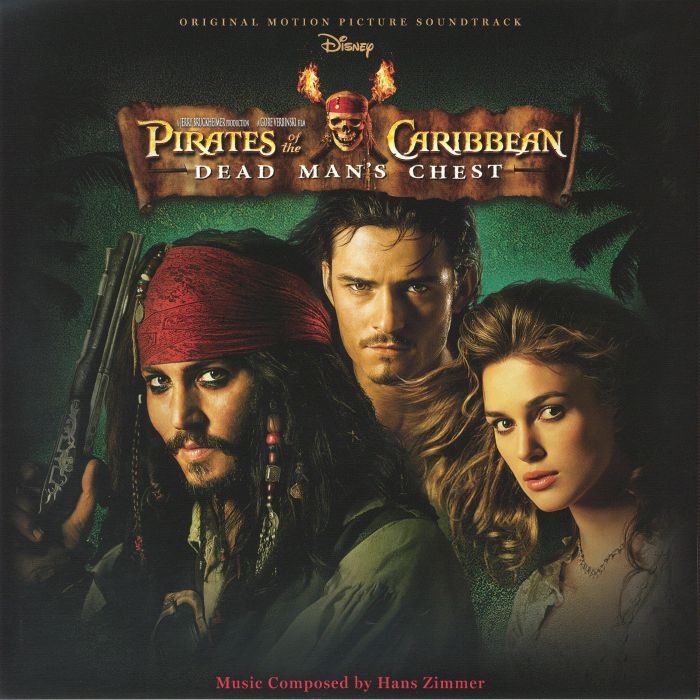 ZIMMER, Hans, Pirates Of The Caribbean: Dead Man's Chest (Soundtrack) vinyl sleeve