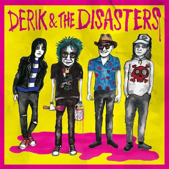DERIK & THE DISASTERS - Derik & The Disasters vinyl sleeve