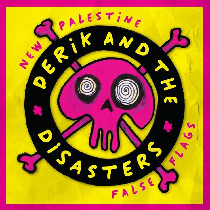 DERIK & THE DISASTERS - New Palestine vinyl sleeve