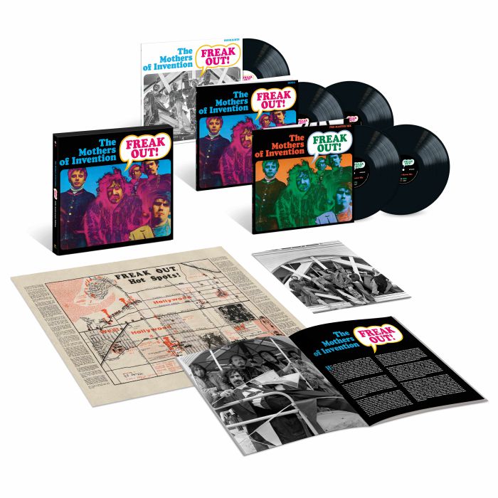 ZAPPA, Frank/THE MOTHERS OF INVENTION - Freak Out!: 60th Anniversary vinyl sleeve