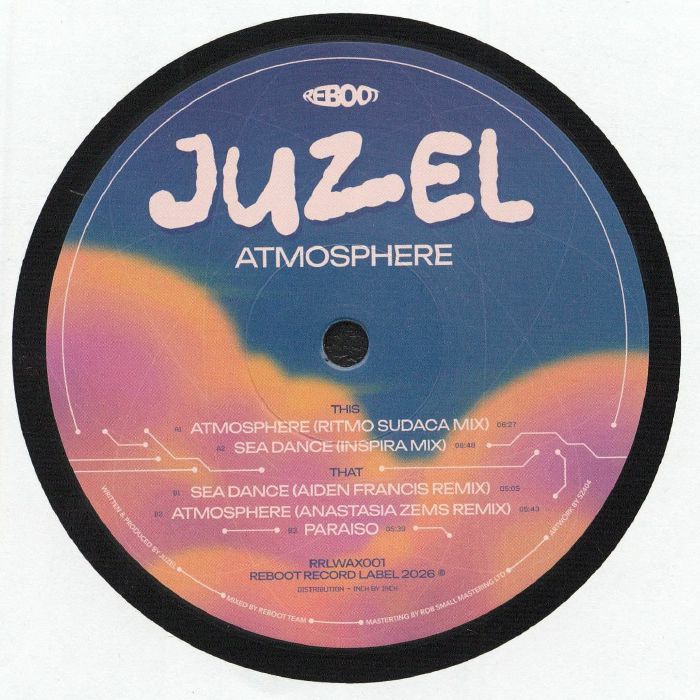 JUZEL - Atmosphere vinyl sleeve