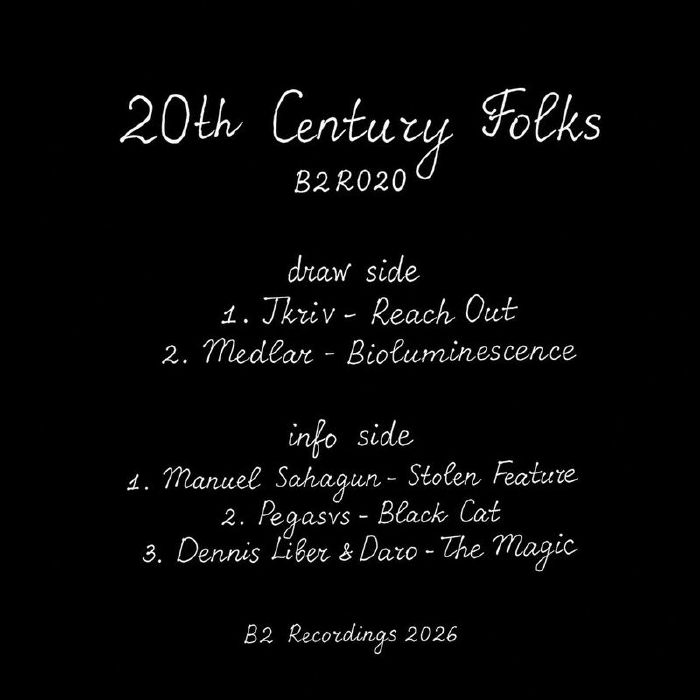 LIBER, Dennis/DARO/JKRIV/MANUEL SAHAGUN/MEDLAR/PEGASVS - 20th Century Folks vinyl sleeve