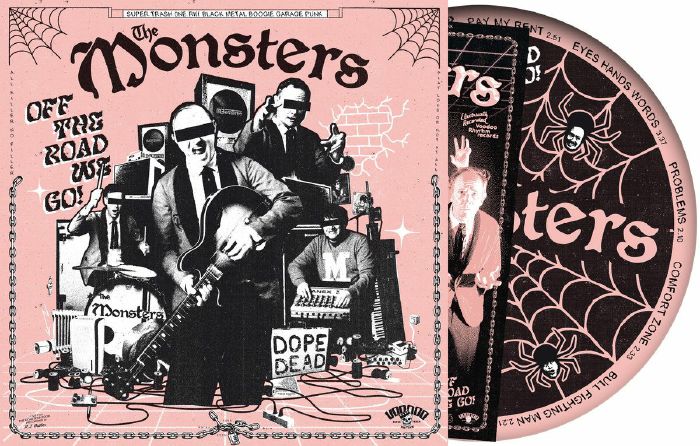 MONSTERS, The - Off The Road We Go! vinyl sleeve