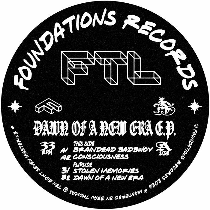 FTL - Dawn Of A New Era vinyl sleeve