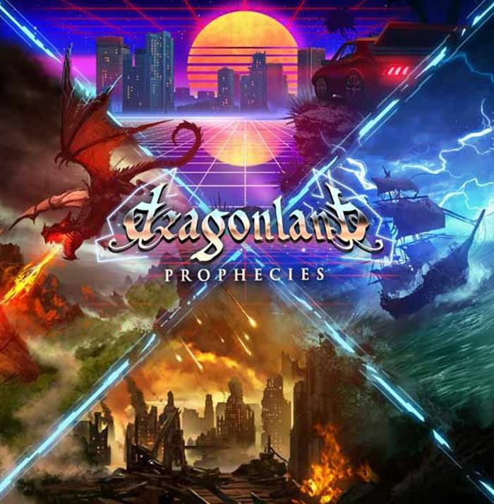 DRAGONLAND - Prophecies vinyl sleeve