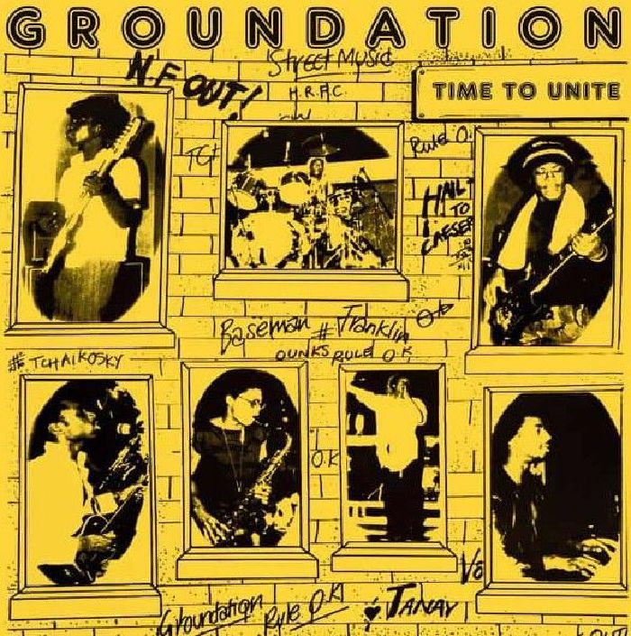 GROUNDATION - Time To Unite vinyl sleeve