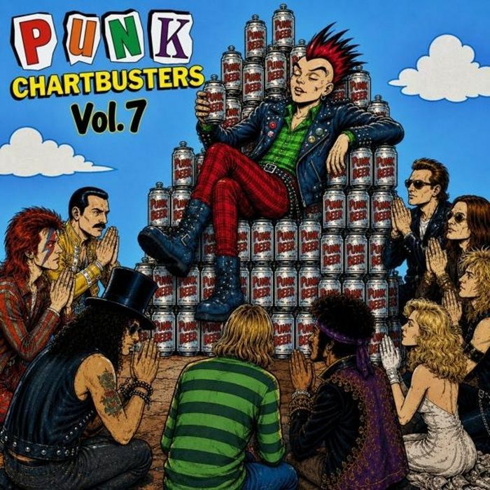 VARIOUS - Punk Chartbusters Vol 7 vinyl sleeve