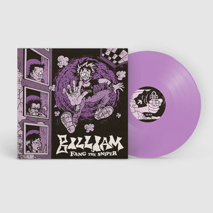 BILLIAM - Fang The Sniper vinyl sleeve