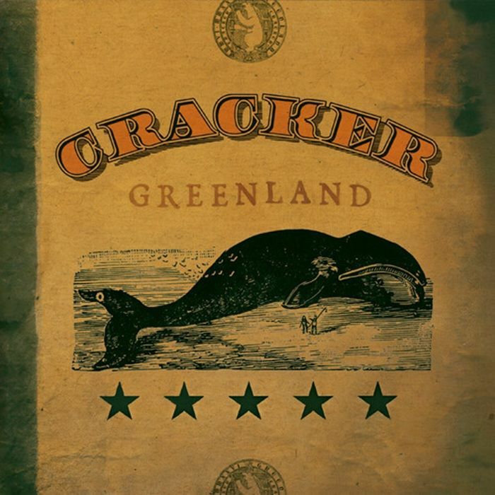 CRACKER - Greenland (reissue) vinyl sleeve