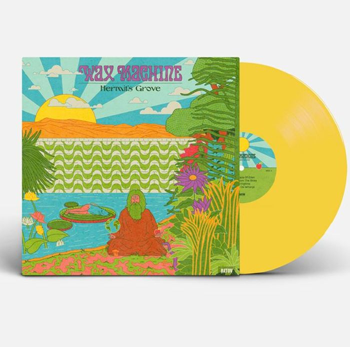WAX MACHINE - Hermit's Grove (reissue) vinyl sleeve