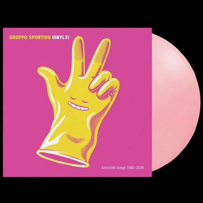 GRUPPO SPORTIVO - Vinyl 3! Selected Songs 1992-2026 vinyl sleeve