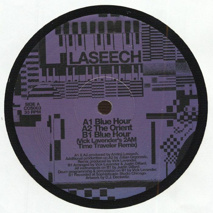 Laseech - Blue Hour vinyl sleeve