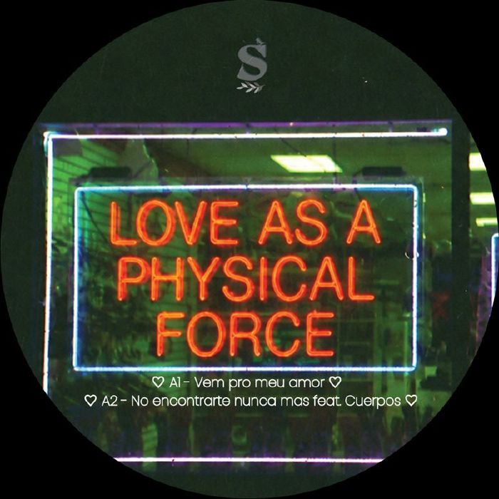 DJ HERMANO - Love As A Physical Force vinyl sleeve