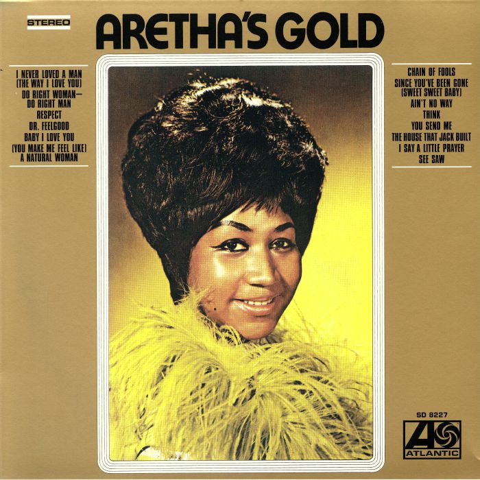 FRANKLIN, Aretha - Aretha's Gold vinyl sleeve