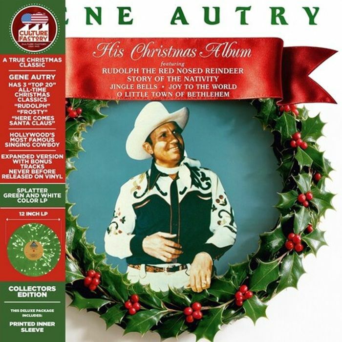AUTRY, Gene - His Christmas Album (Deluxe Edition) vinyl sleeve