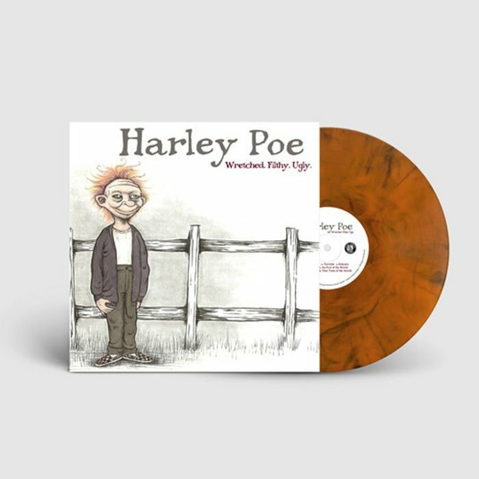 HARLEY POE - Wretched Filthy Ugly vinyl sleeve