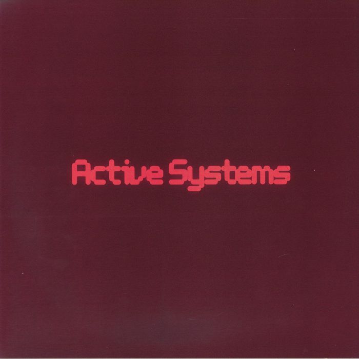 ACTIVE SYSTEMS - The Red EP vinyl sleeve