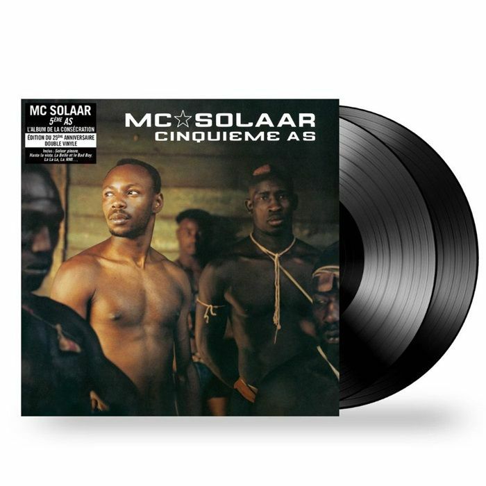 MC SOLAAR - Cinquime As (reissue) vinyl sleeve