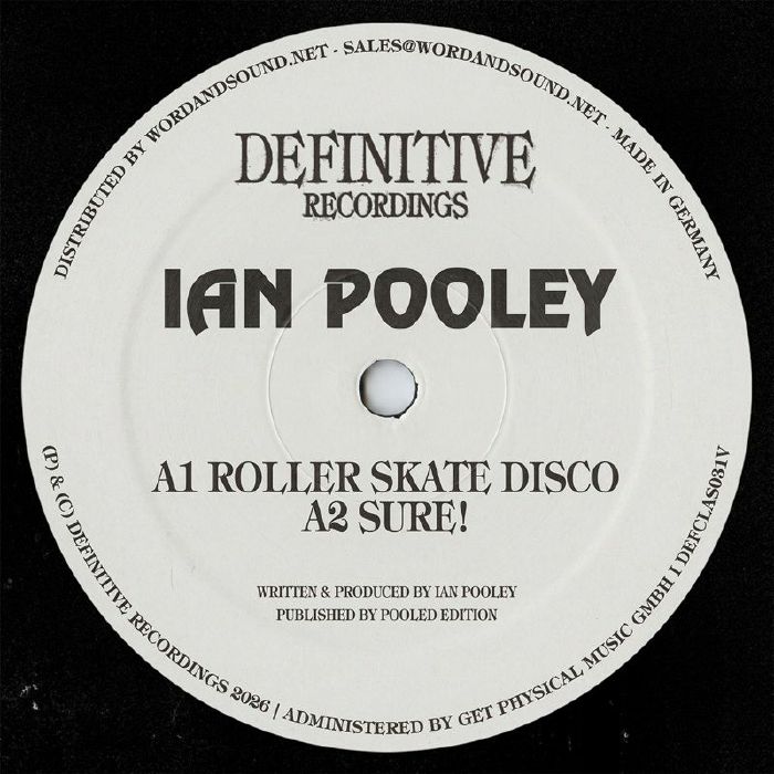 POOLEY, Ian - Roller Skate Disco EP (remastered) vinyl sleeve