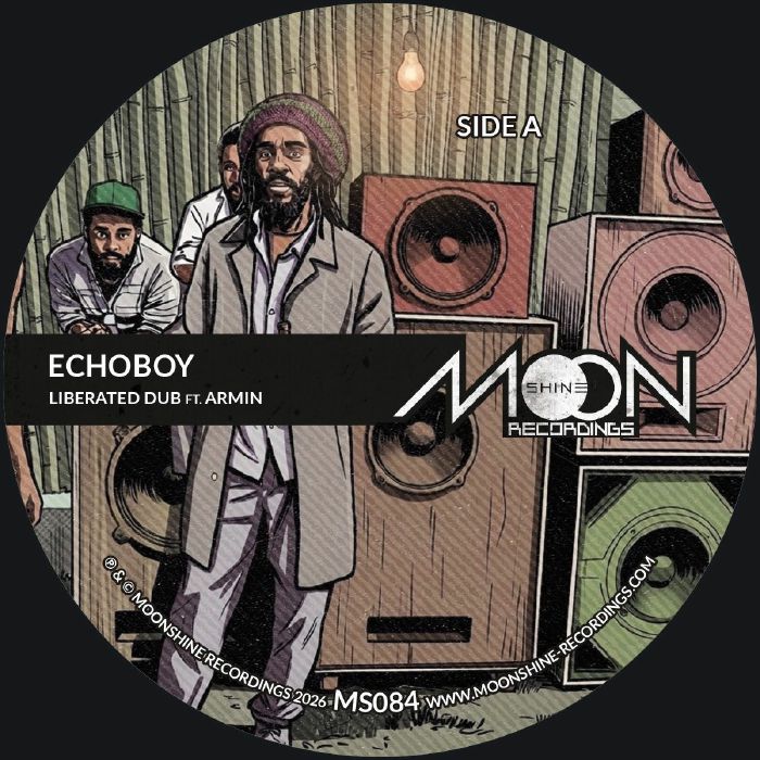 ECHOBOY - Liberated Dub vinyl sleeve