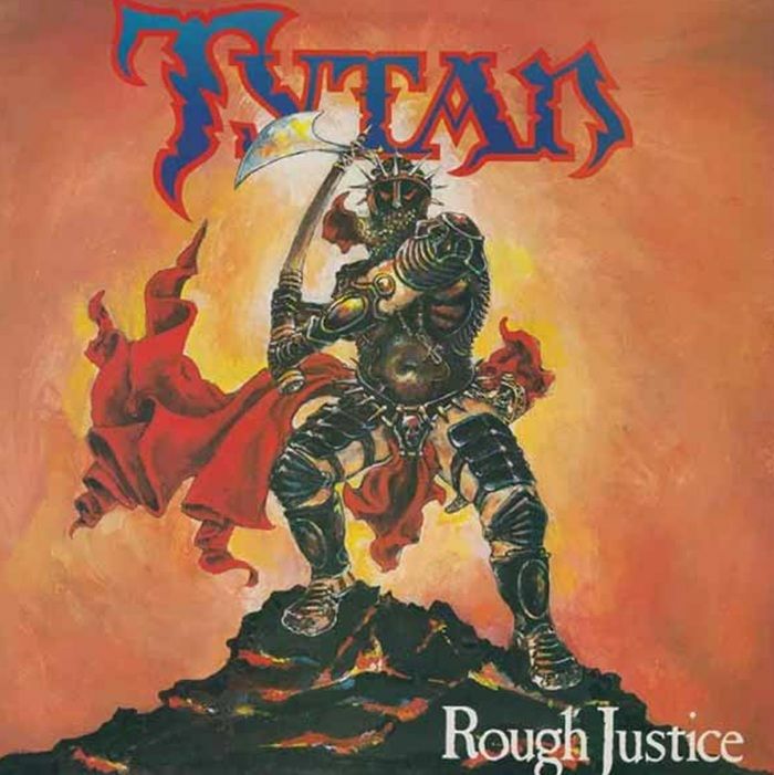 TYTAN - Rough Justice vinyl sleeve