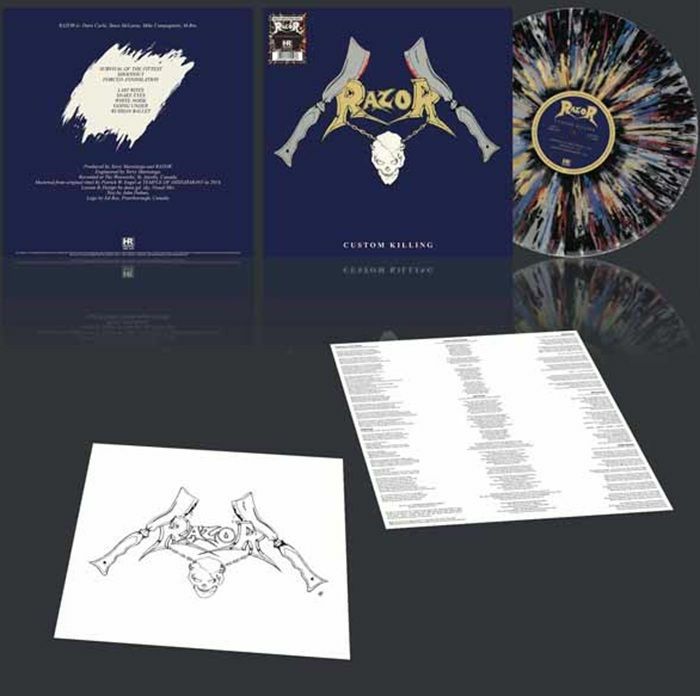 RAZOR - Custom Killing vinyl sleeve