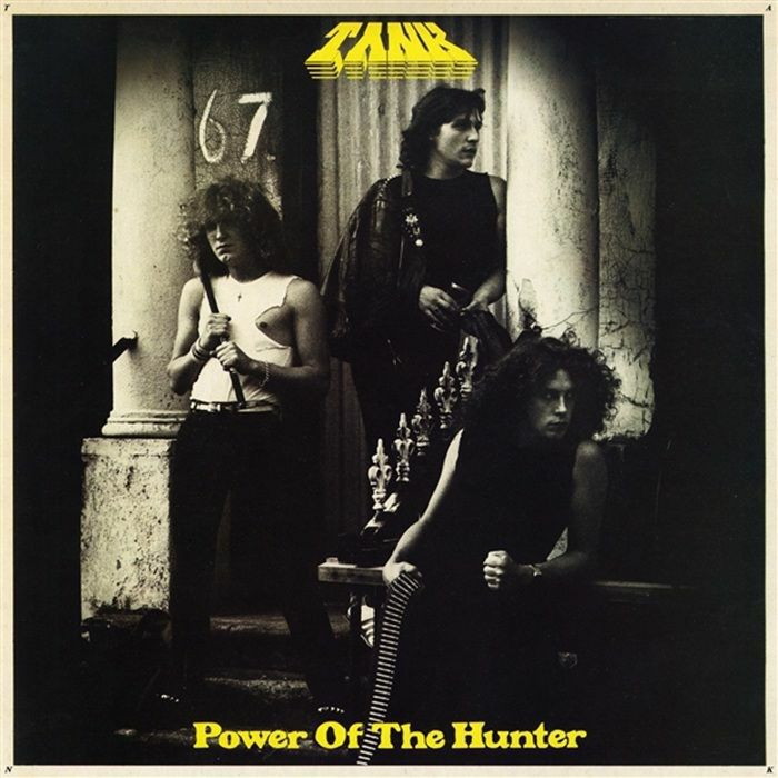 TANK - Power Of The Hunter vinyl sleeve
