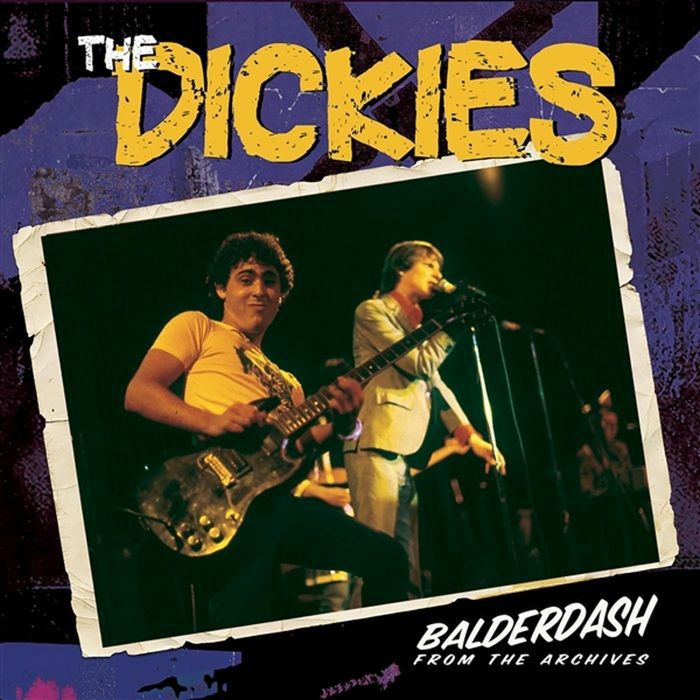 DICKIES, The - Balderdash: From The Archives vinyl sleeve
