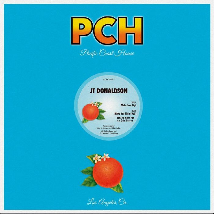 DONALDSON, JT - Make You High (reissue) vinyl sleeve