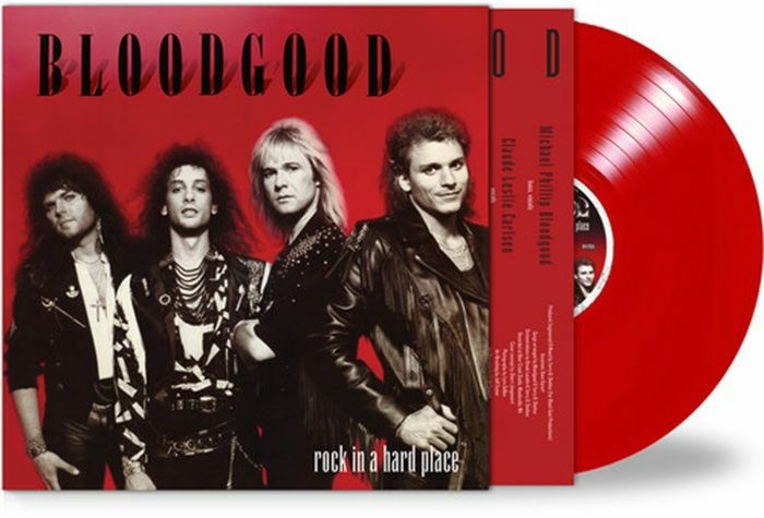 BLOODGOOD - Rock In A Hard Place (remastered) vinyl sleeve