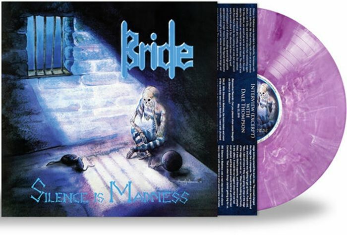 BRIDE - Silence Is Madness (remastered) vinyl sleeve