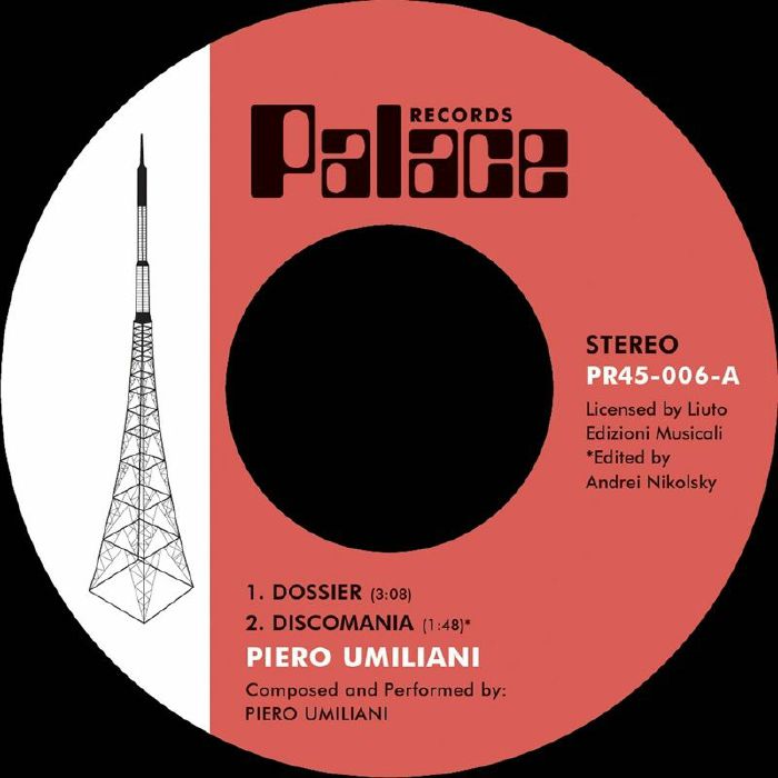UMILIANI, Piero - Dossier vinyl sleeve