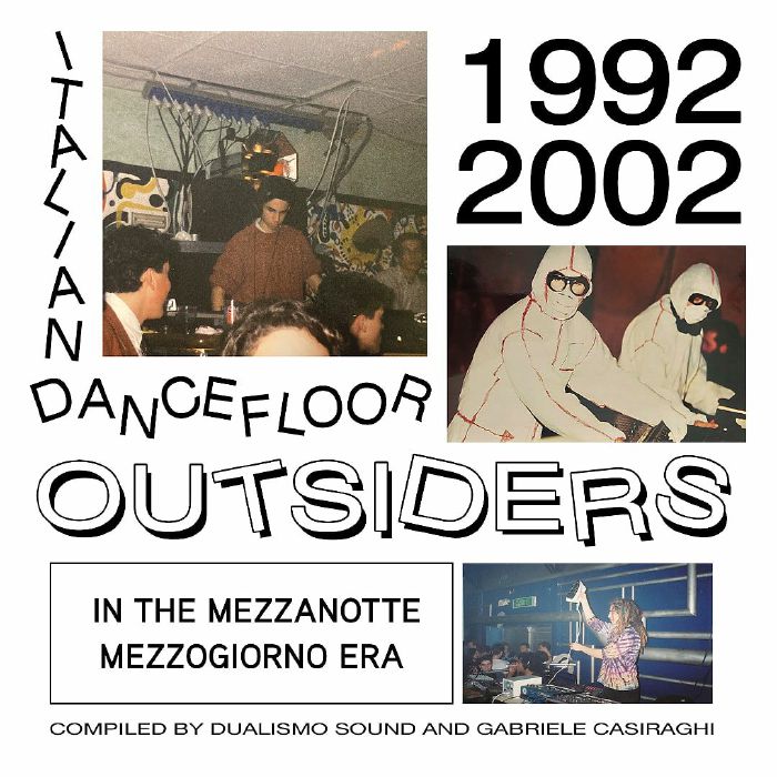 VARIOUS - Italian Dancefloor Outsiders In The Mezzanotte Mezzogiorno Era 1992-2002 vinyl sleeve