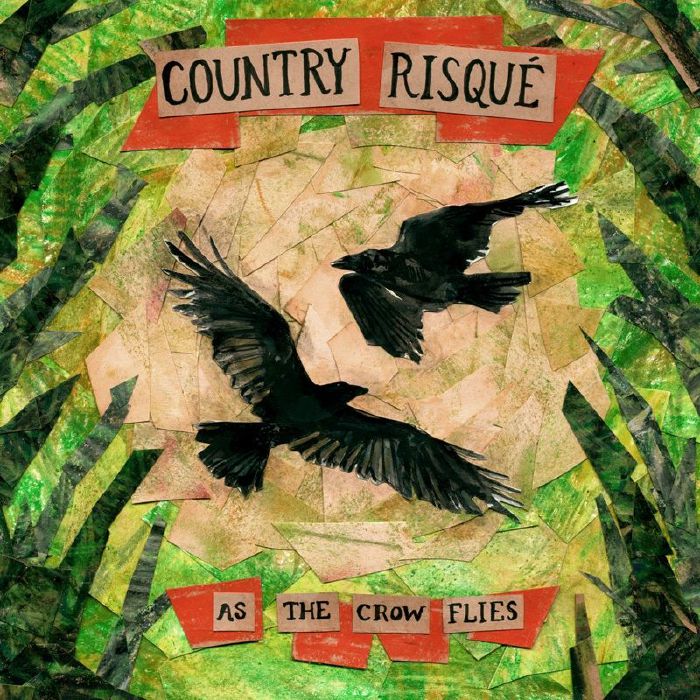 COUNTRY RISQUE - As The Crow Flies vinyl sleeve