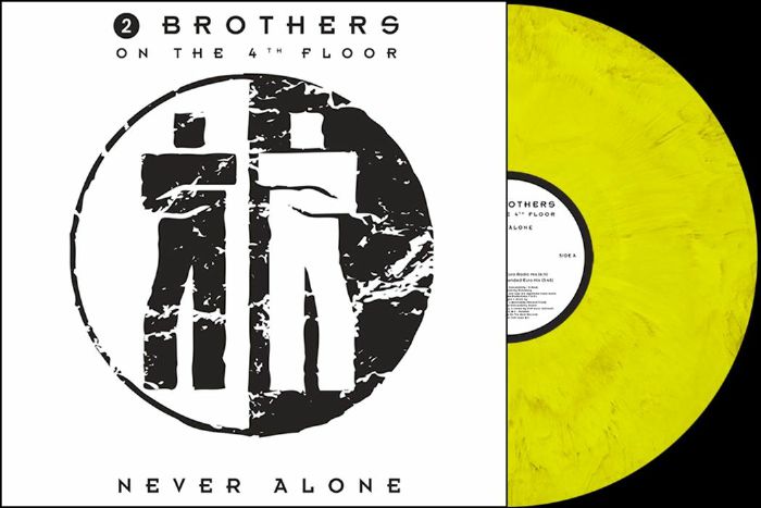 2 BROTHERS ON THE 4TH FLOOR - Never Alone (reissue) vinyl sleeve