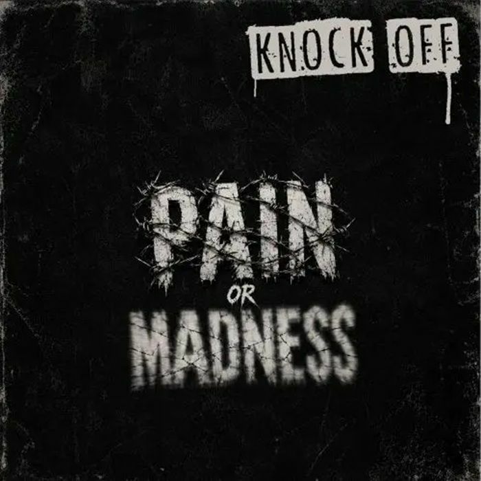KNOCK OFF - Pain Or Madness vinyl sleeve