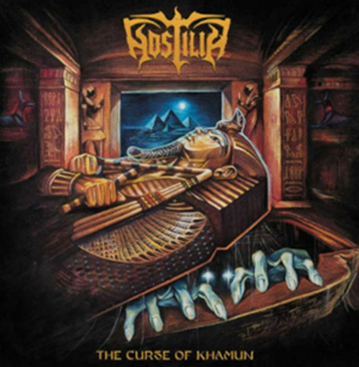 HOSTILIA - The Curse Of Khamun vinyl sleeve