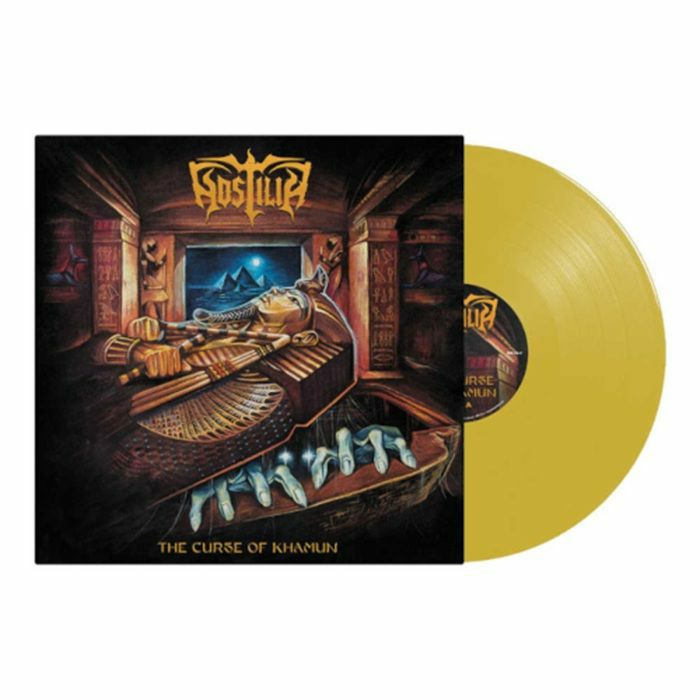 HOSTILIA - The Curse Of Khamun vinyl sleeve