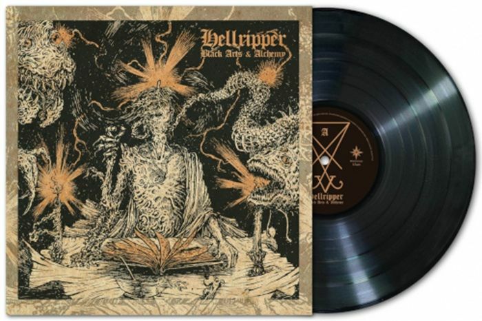HELLRIPPER - Black Arts & Alchemy vinyl sleeve
