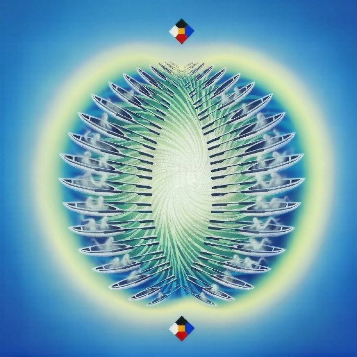 ASIAN SPICE HOUSE - Cosmic Rowers vinyl sleeve